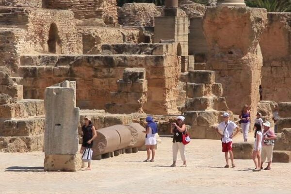 Archaeological site of Carthage + picturesque village of Sidi Bou Said