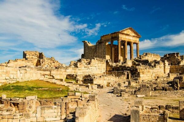 Day trip to Dougga & Testour (Roman and Andalusian Heritage)
